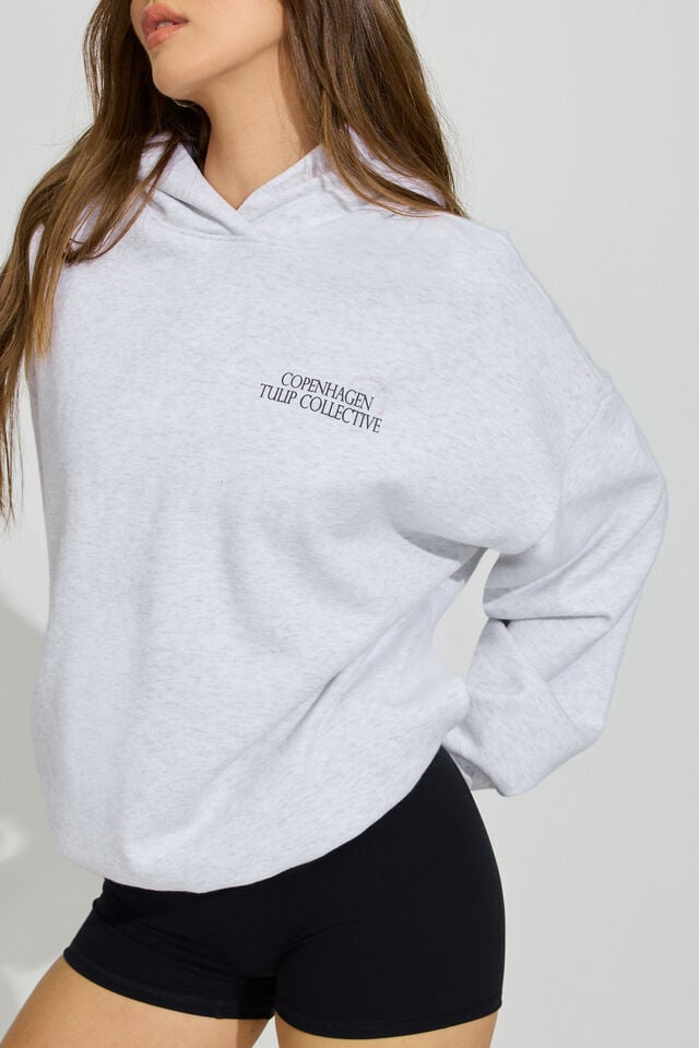 Grey Garage Ultrafleece Women Hoodie | A-2967305