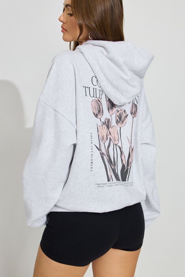 Grey Garage Ultrafleece Women Hoodie | A-2967305