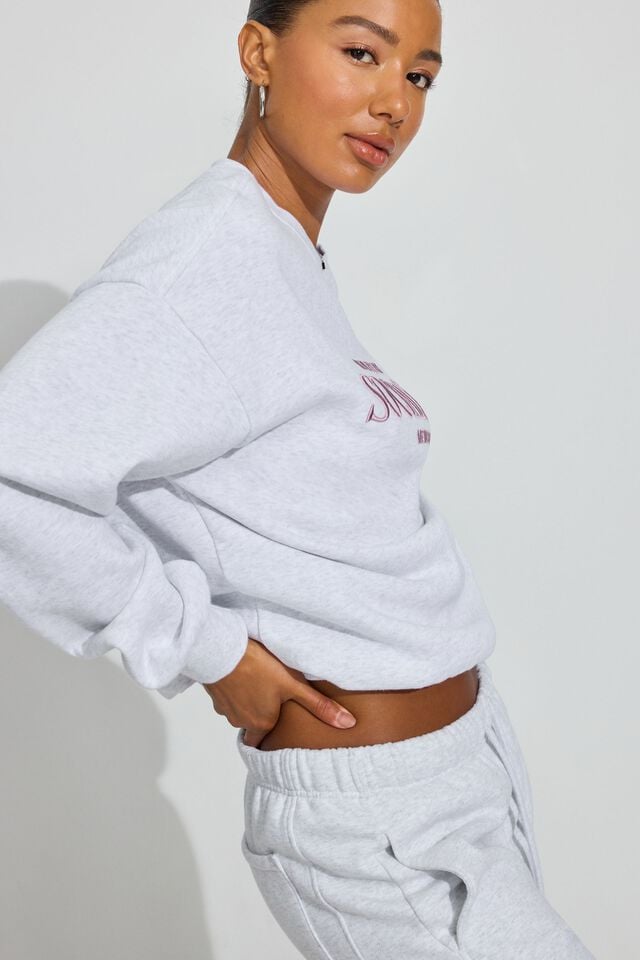Grey Garage Ultrafleece Women Sweatshirts | A-4327986