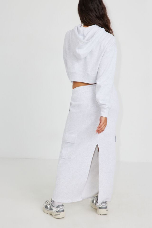 Grey Garage Utility Maxi Women Skirts | A-5036128