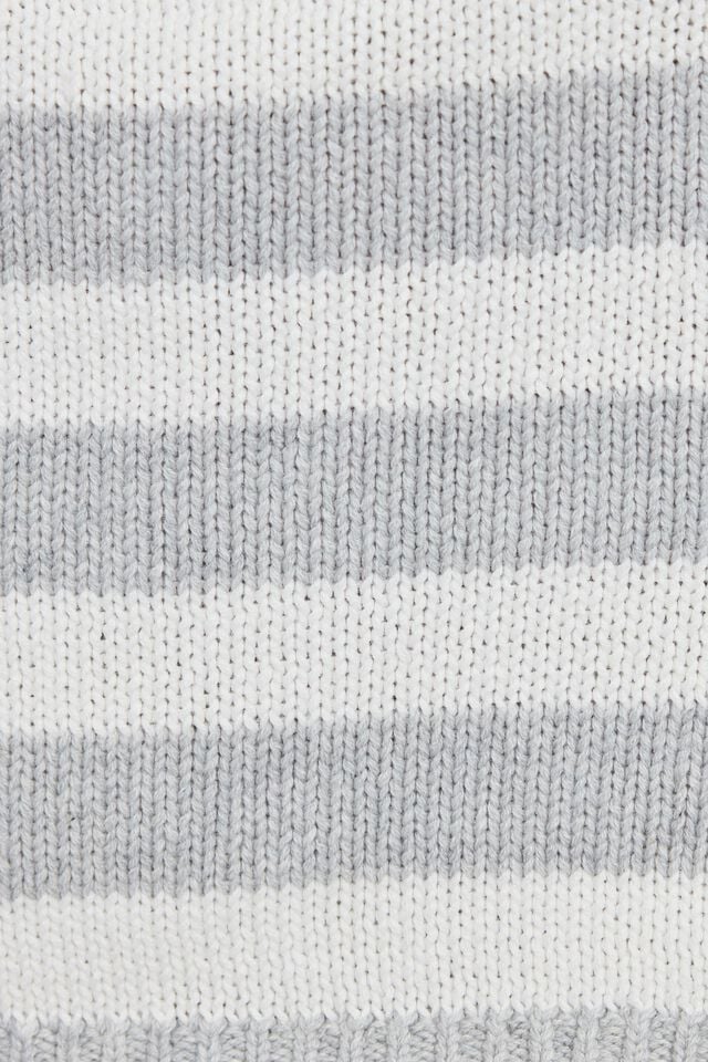 Grey / White Garage Supersoft Boatneck Women Sweater | A-6159830