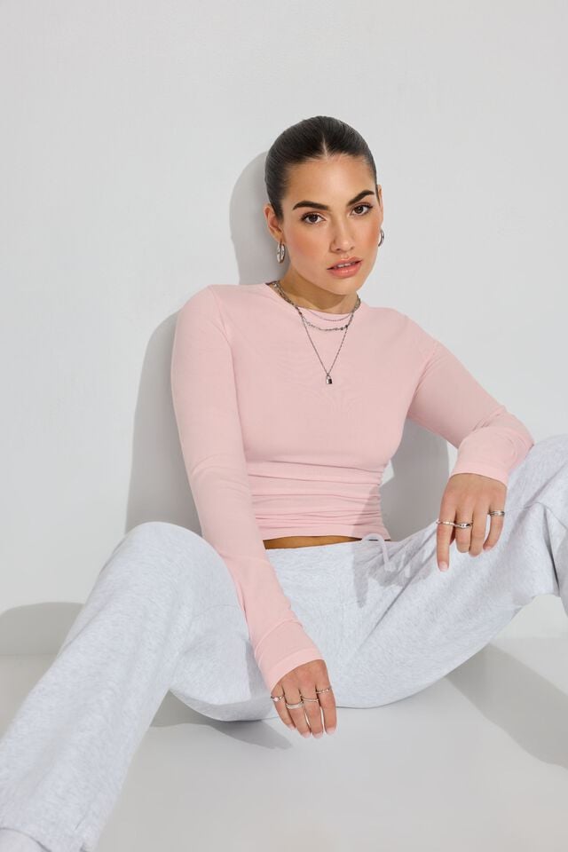 Light Purple Garage Estelle Women Long Sleeve | A-2379486