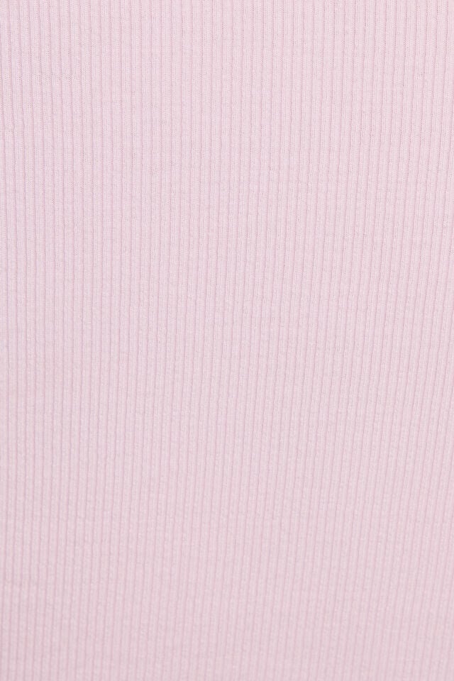 Light Purple Garage Henley Short Sleeve Women T Shirts | A-4250316