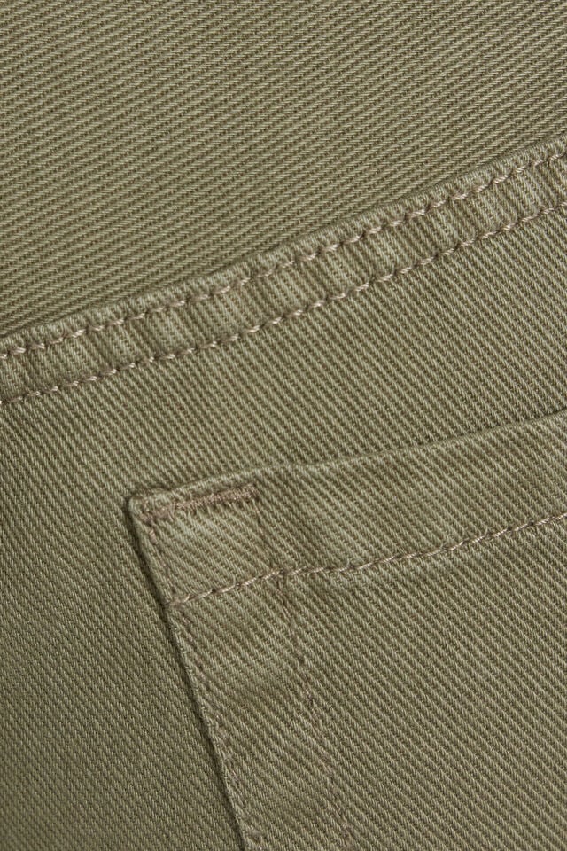 Olive Khaki Garage Low Rise Women Pants | A-2317850