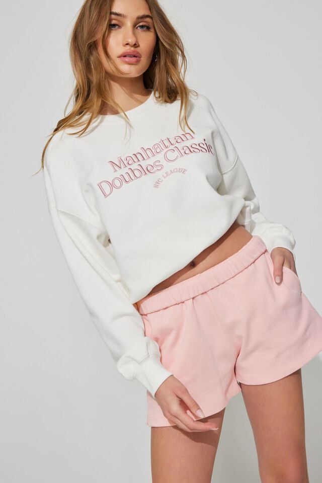 Pink Garage Softterry High Rise Women Shorts | A-1647508