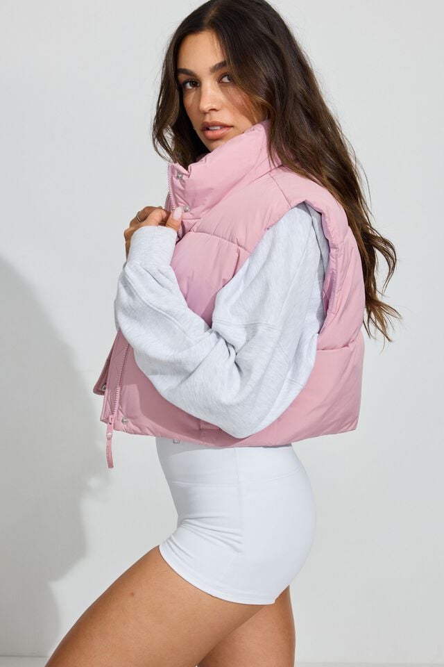 Purple Garage Mini 2.0 Women Puffer Vest | A-9487026