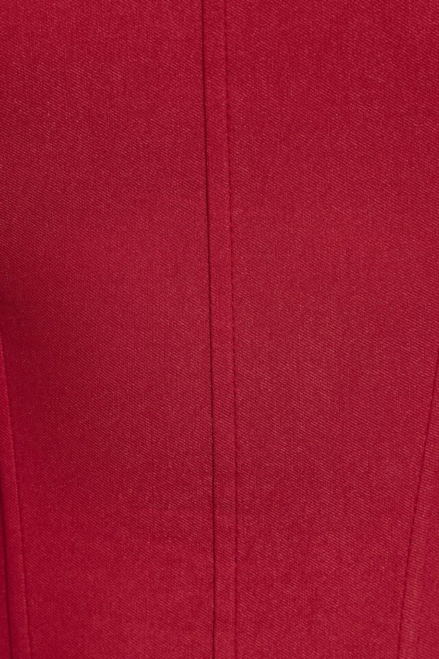 Red Garage Lace Trim Strapless Women Tank Top | A-6139758