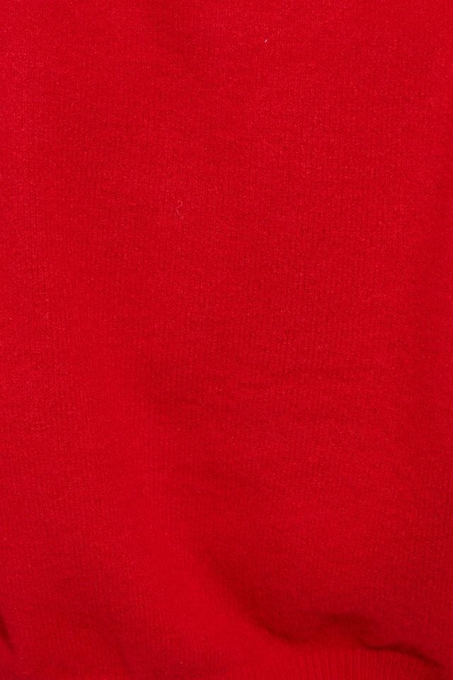 Red Garage Spongy Button Up Women Cardigan | A-1645703