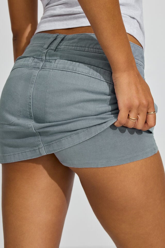 Titanium Grey Garage Kara Women Skorts | A-7906521