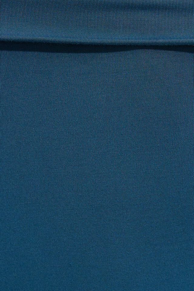 Turquoise Garage Asymmetric Women Long Sleeve | A-9230864