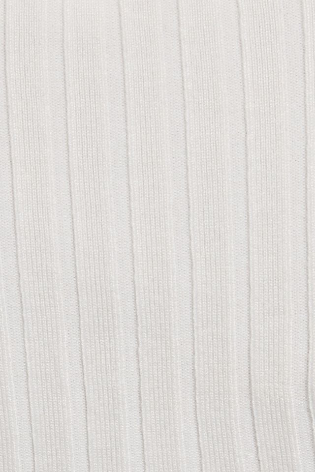 White Garage Bodycon Boat Neck Women Sweater | A-1579604