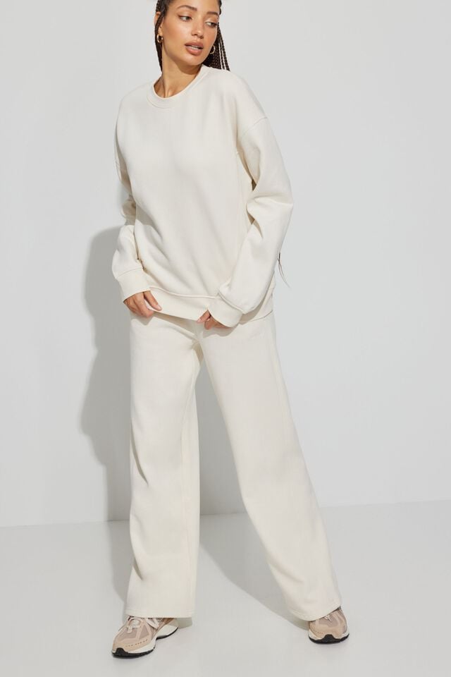 White Garage Elevated Women Sweatshirts | A-6329704