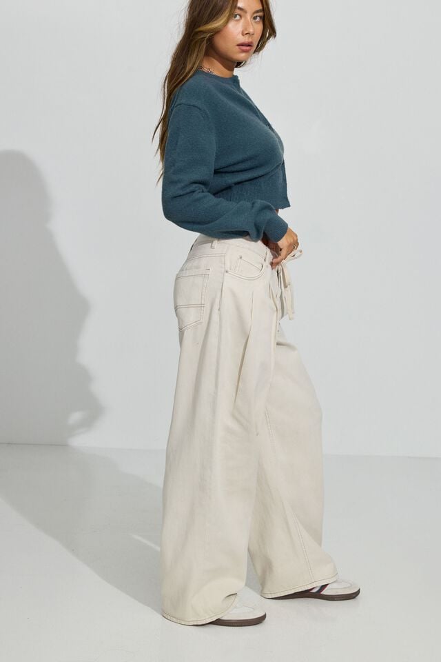 White Garage Kenzie Low Rise Women Pants | A-0269781