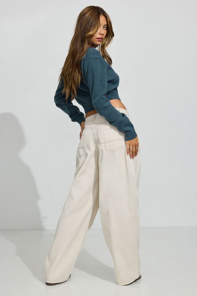 White Garage Kenzie Low Rise Women Pants | A-0269781