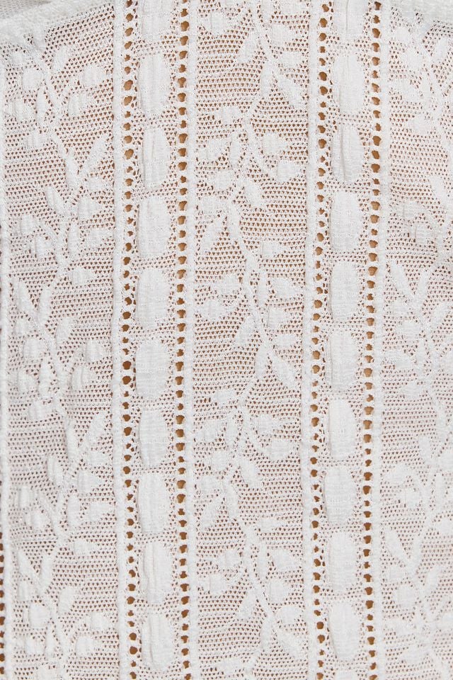 White Garage Lace Cami Women Tank Top | A-1497308