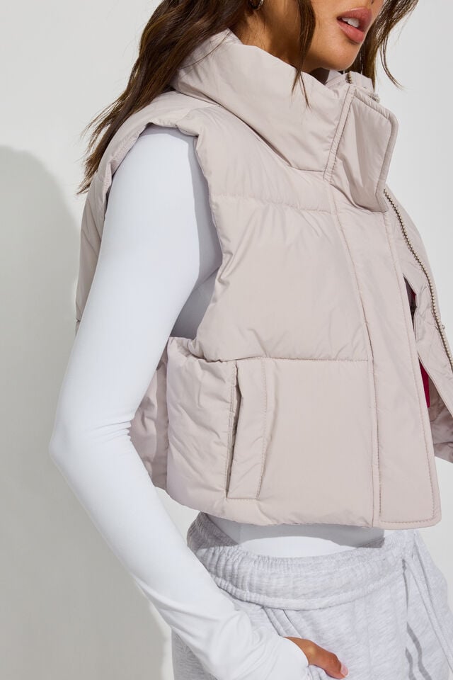 White Garage Mini 2.0 Women Puffer Vest | A-4392168
