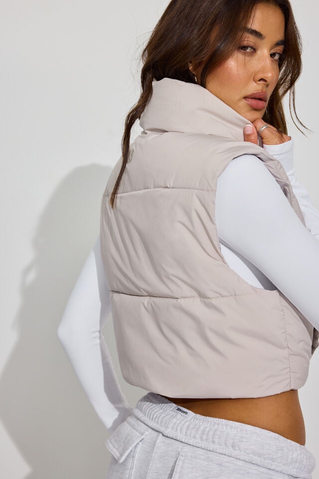 White Garage Mini 2.0 Women Puffer Vest | A-4392168
