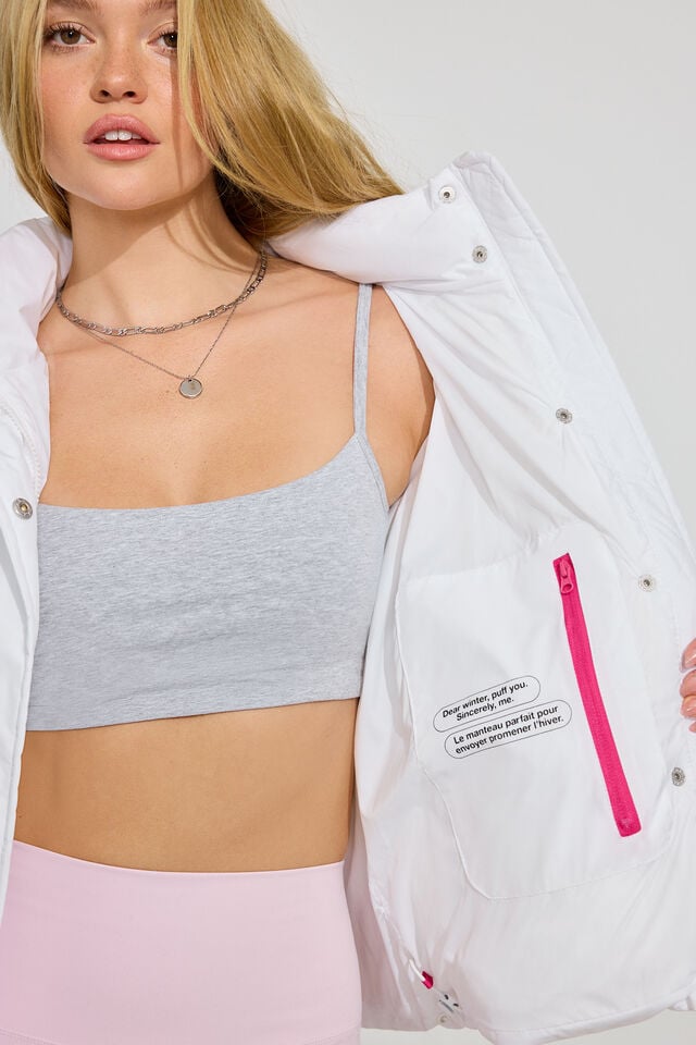 White Garage Perfect Women Down Jackets | A-6587021