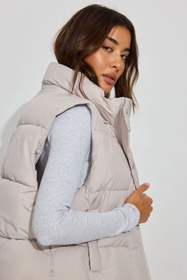 White Garage Perfect Women Puffer Vest | A-2961087