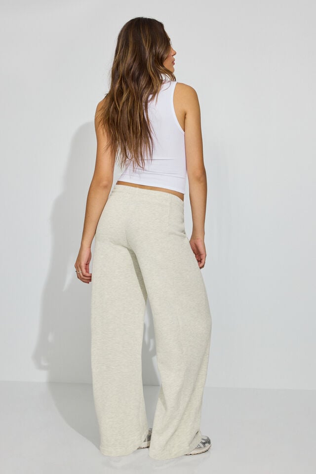 White Garage Ultrafleece Barrel Leg Women Sweatpants | A-5216798