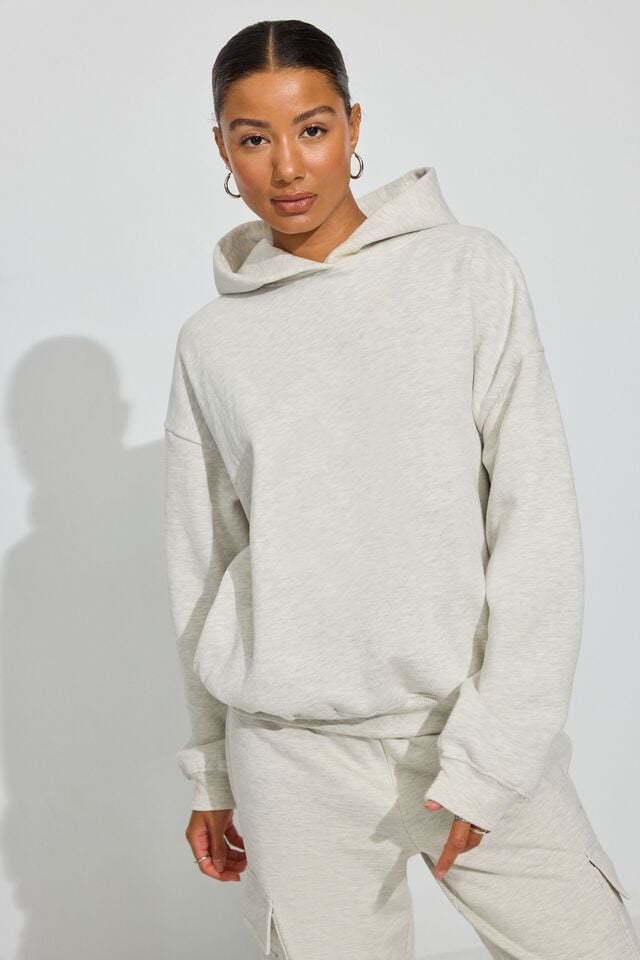White Garage Ultrafleece Women Hoodie | A-7485196