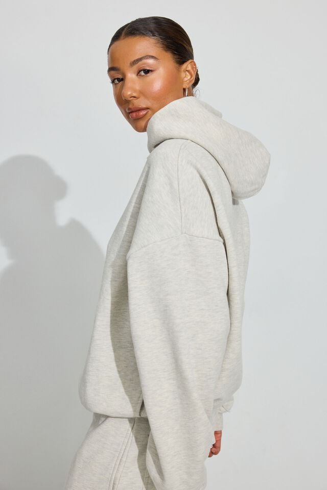 White Garage Ultrafleece Women Hoodie | A-7485196