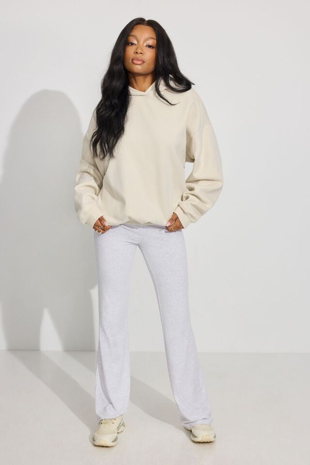 White Garage Ultrafleece Women Hoodie | A-2180649