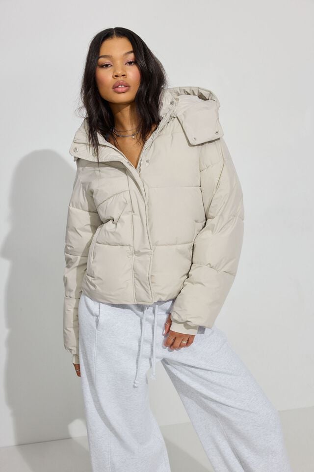 White / White Garage Perfect Women Down Jackets | A-7153890
