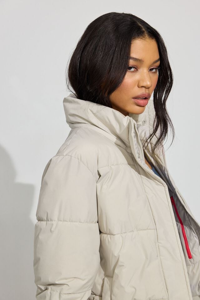 White / White Garage Perfect Women Down Jackets | A-7153890