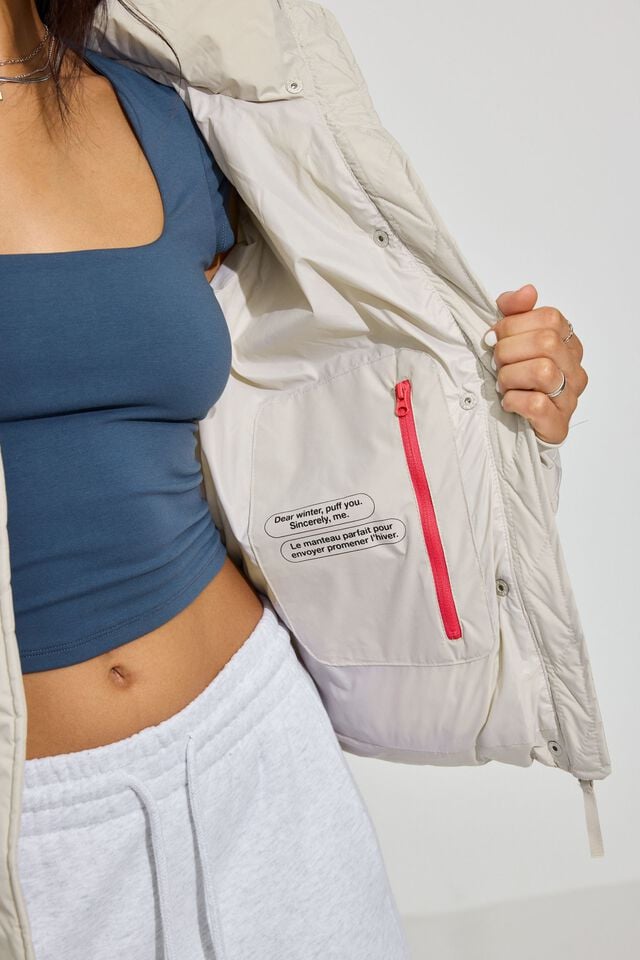 White / White Garage Perfect Women Down Jackets | A-7153890